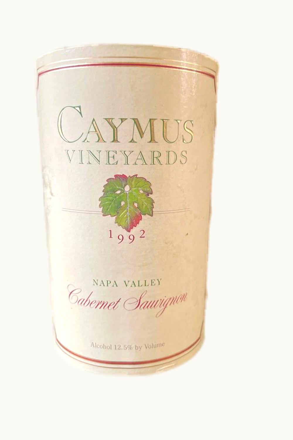 Caymus Vineyards Caymus Vineyards Cabernet Sauvignon, 1992