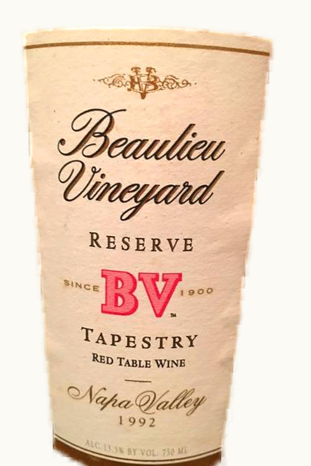 Beaulieu Vineyard Beaulieu Vineyard Reserve Tapestry, 1992