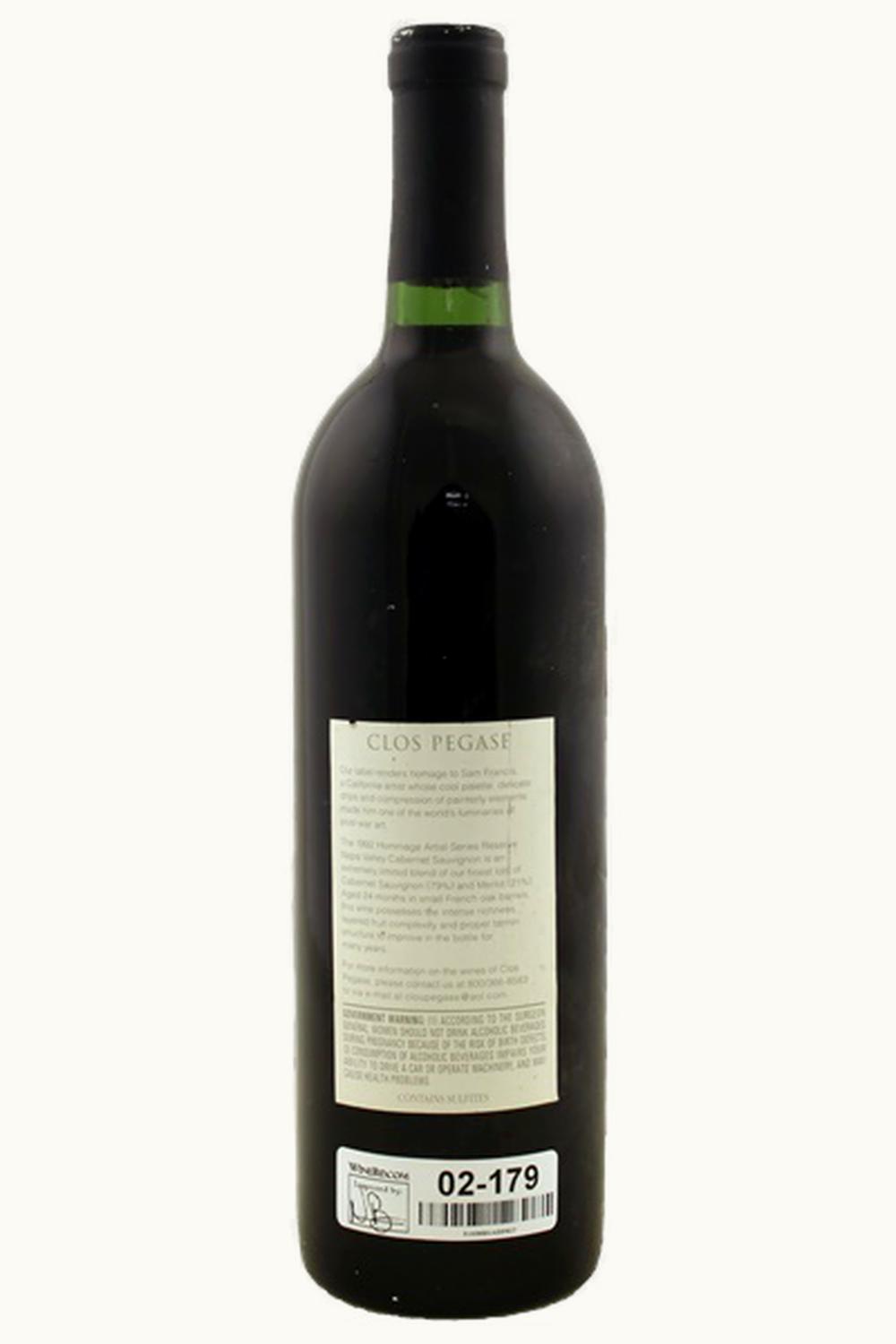 Clos Pegase Hommage Art Series Cabernet Sauvignon, 1992