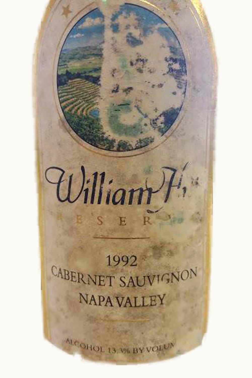 William Hill Estate Reserve Cabernet Sauvignon, 1992