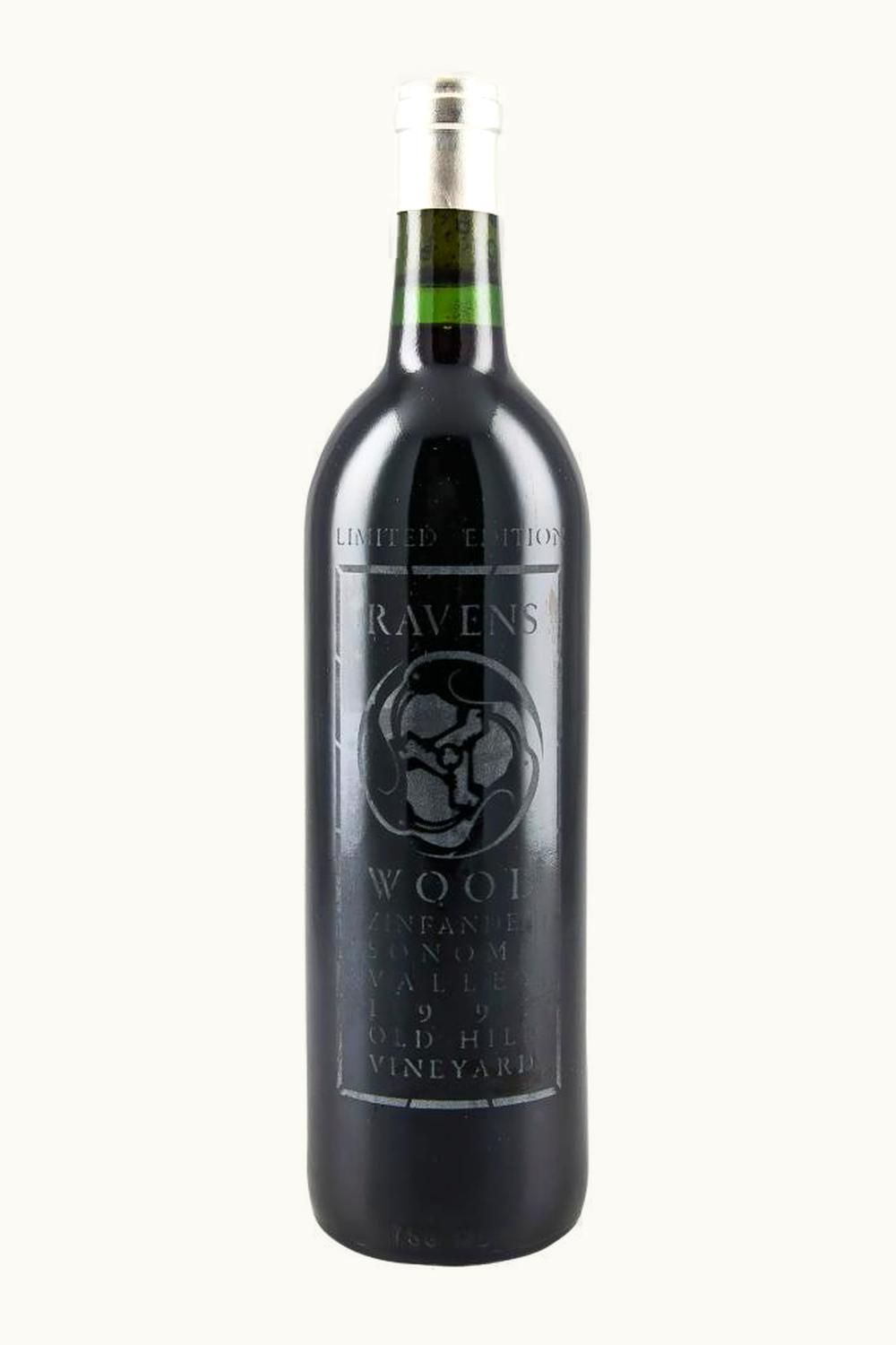 Ravenswood Single Old Hill Zinfandel, 1992