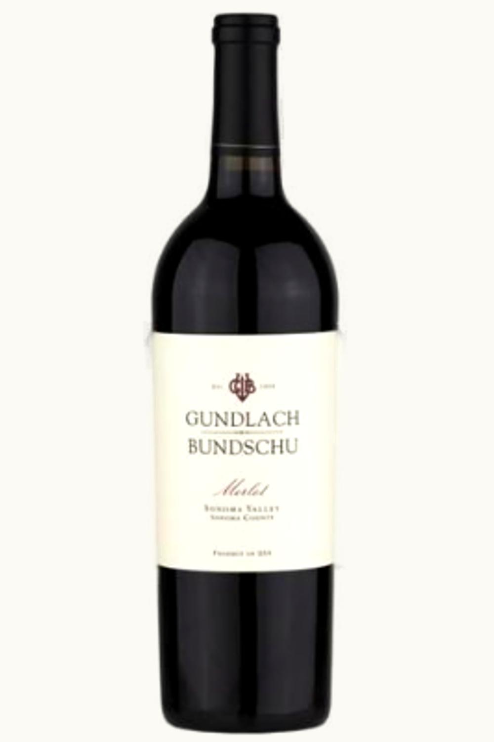 Gundlach Bundschu Estate Merlot, 1992