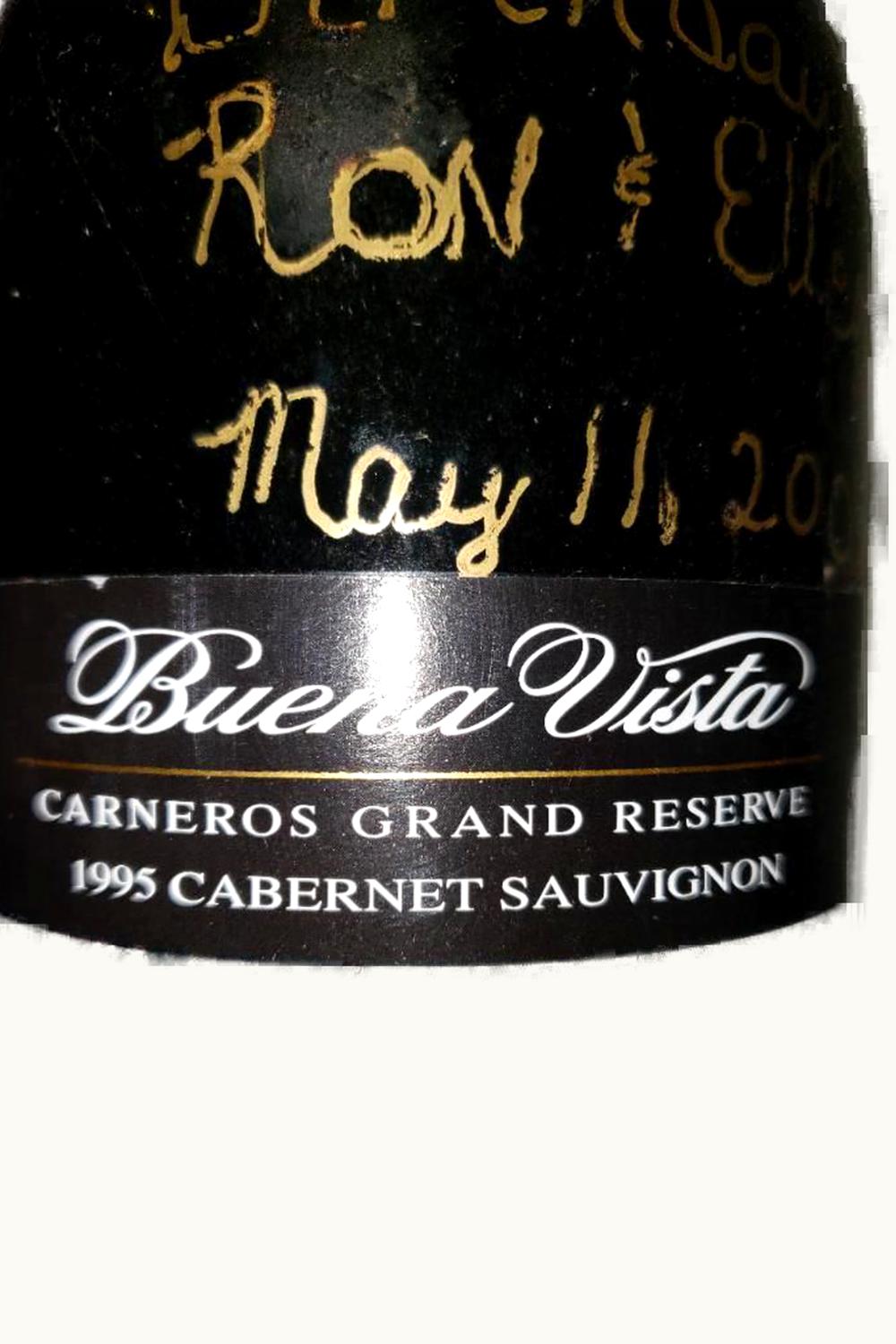 Buena VIsta Grand Reserve Cabernet Sauvignon, 1992