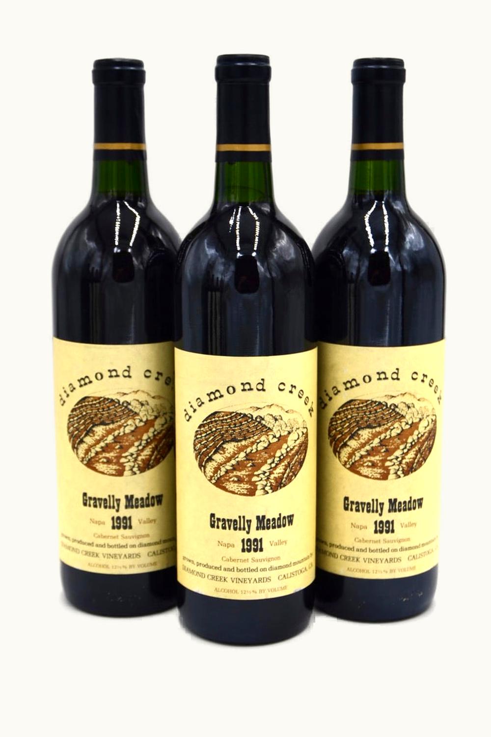 Diamond Creek Diamond Creek Gravelly Meadow Cabernet Sauvignon, 1991