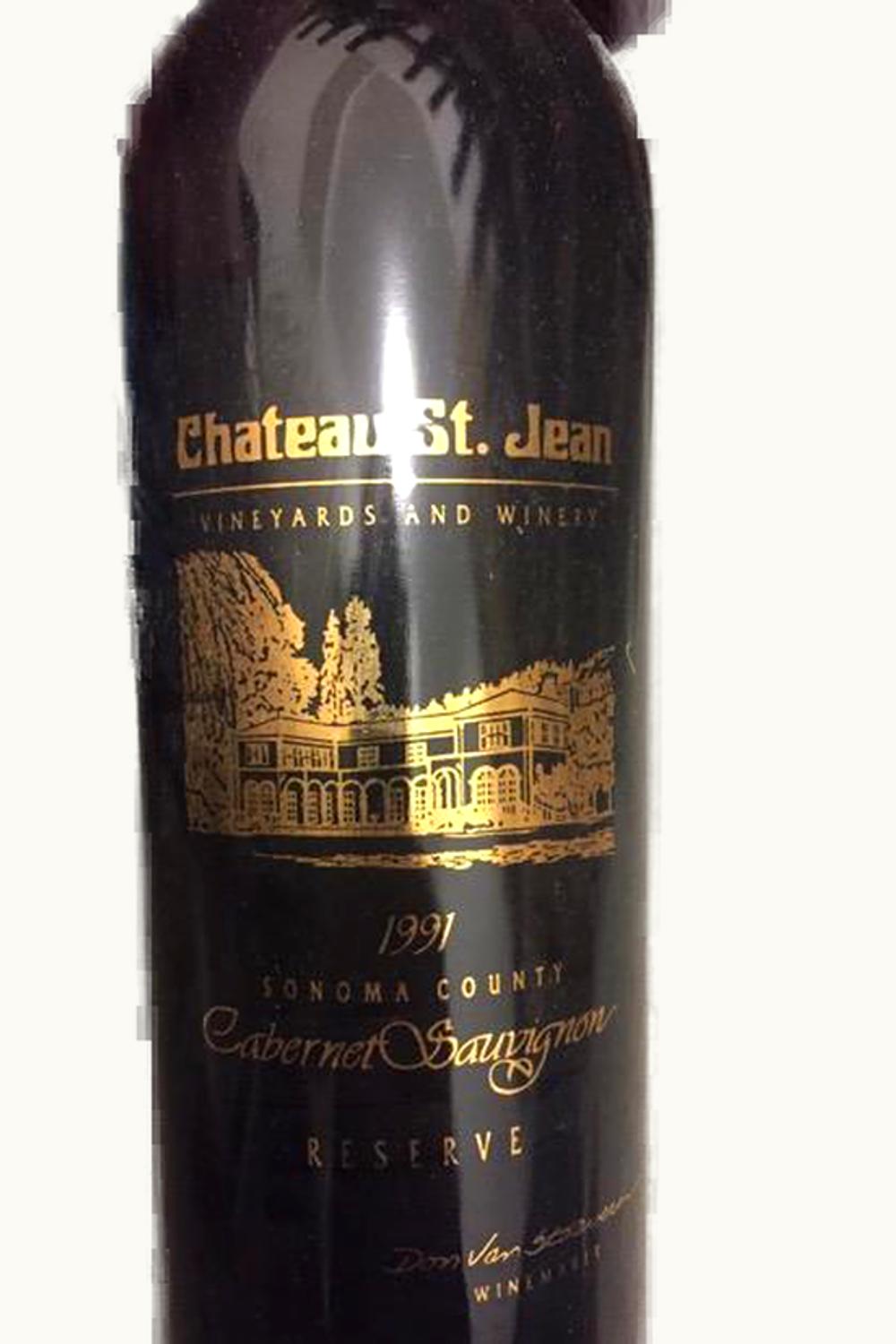 St. Jean St. Jean Reserve Cabernet Sauvignon, 1991
