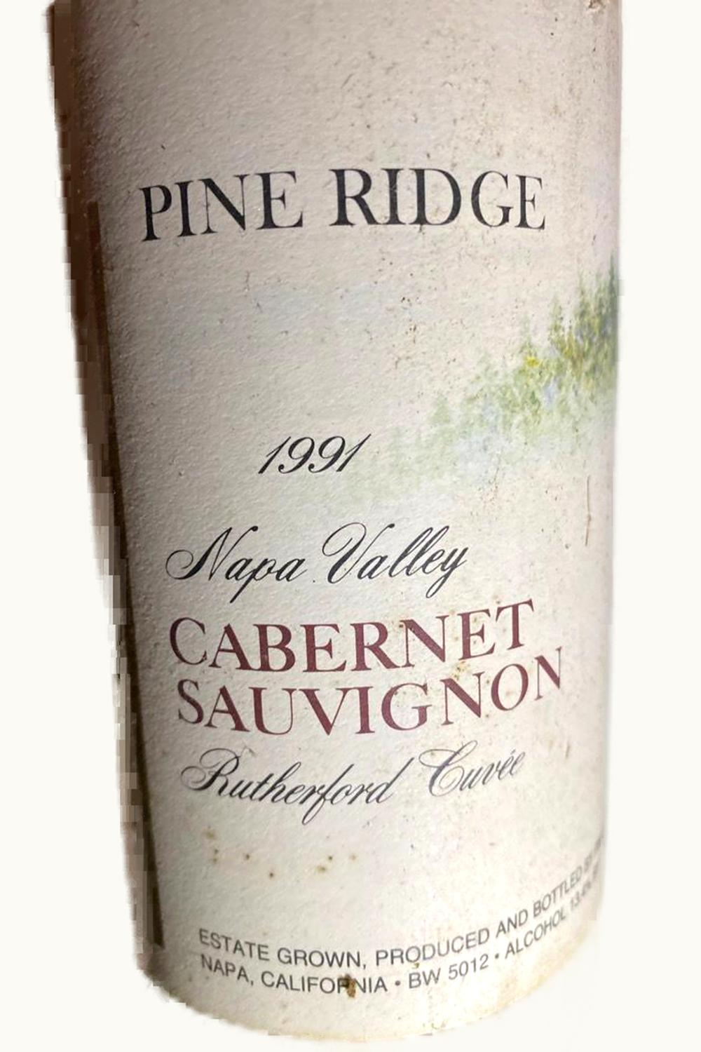 Pine Ridge Cabernet Sauvignon, 1991
