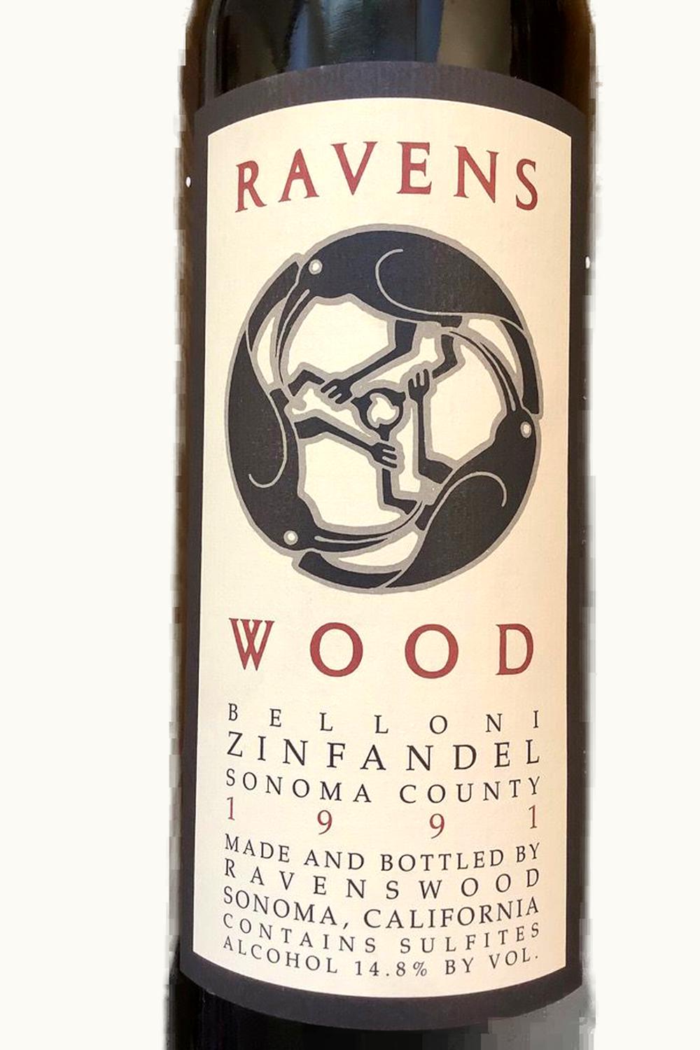 Ravenswood Ravenswood Zinfandel, 1991