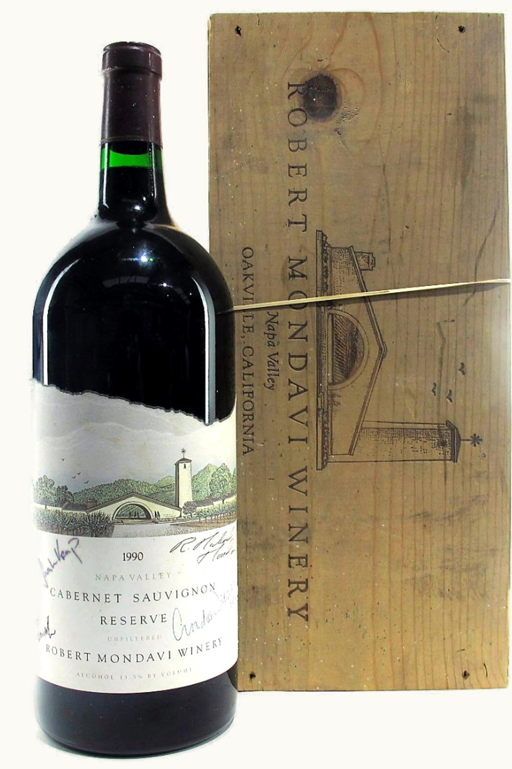 Robert Mondavi Robert Mondavi Cabernet Sauvignon, 1990