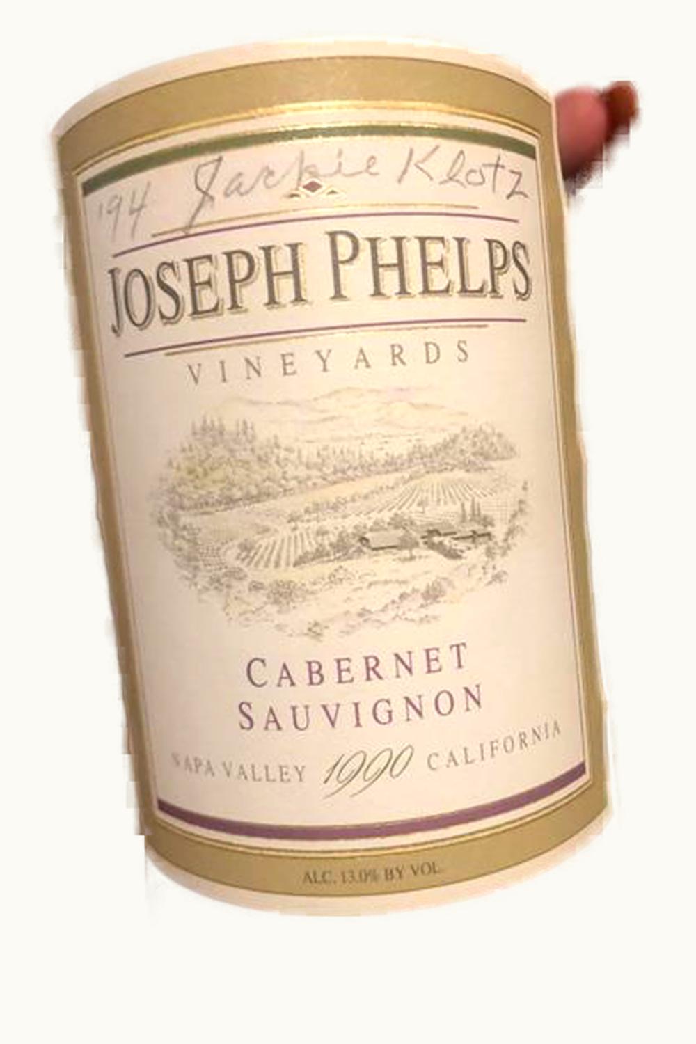 Joseph Phelps Joseph Phelps Cabernet Sauvignon, 1990