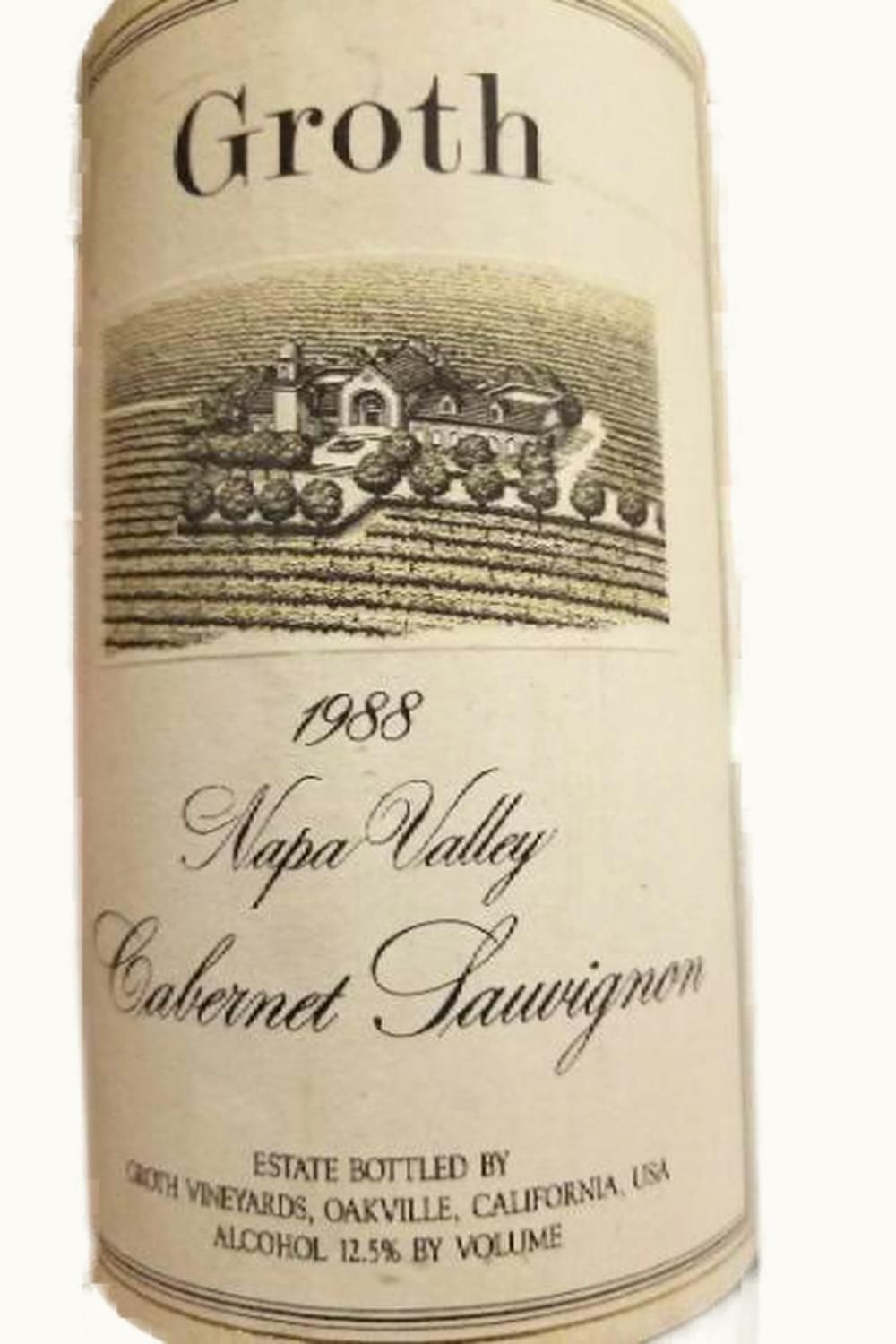 Groth Cabernet Sauvignon, 1990