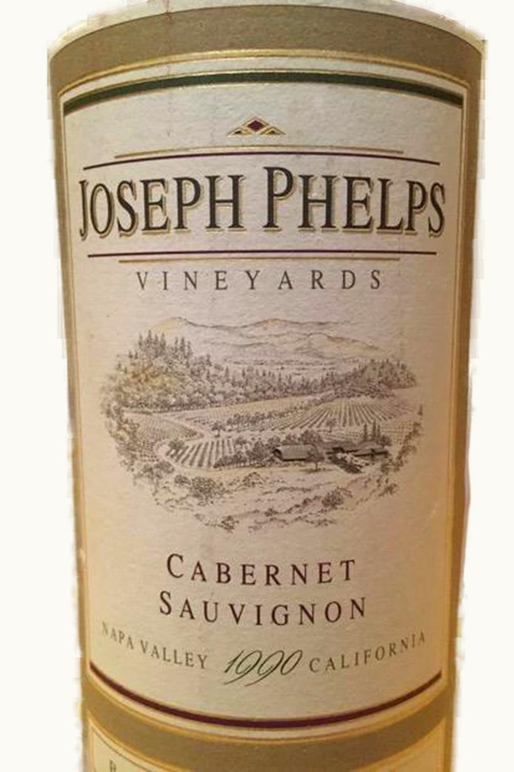 Joseph Phelps Joseph Phelps Bacchus Cabernet Sauvignon, 1990