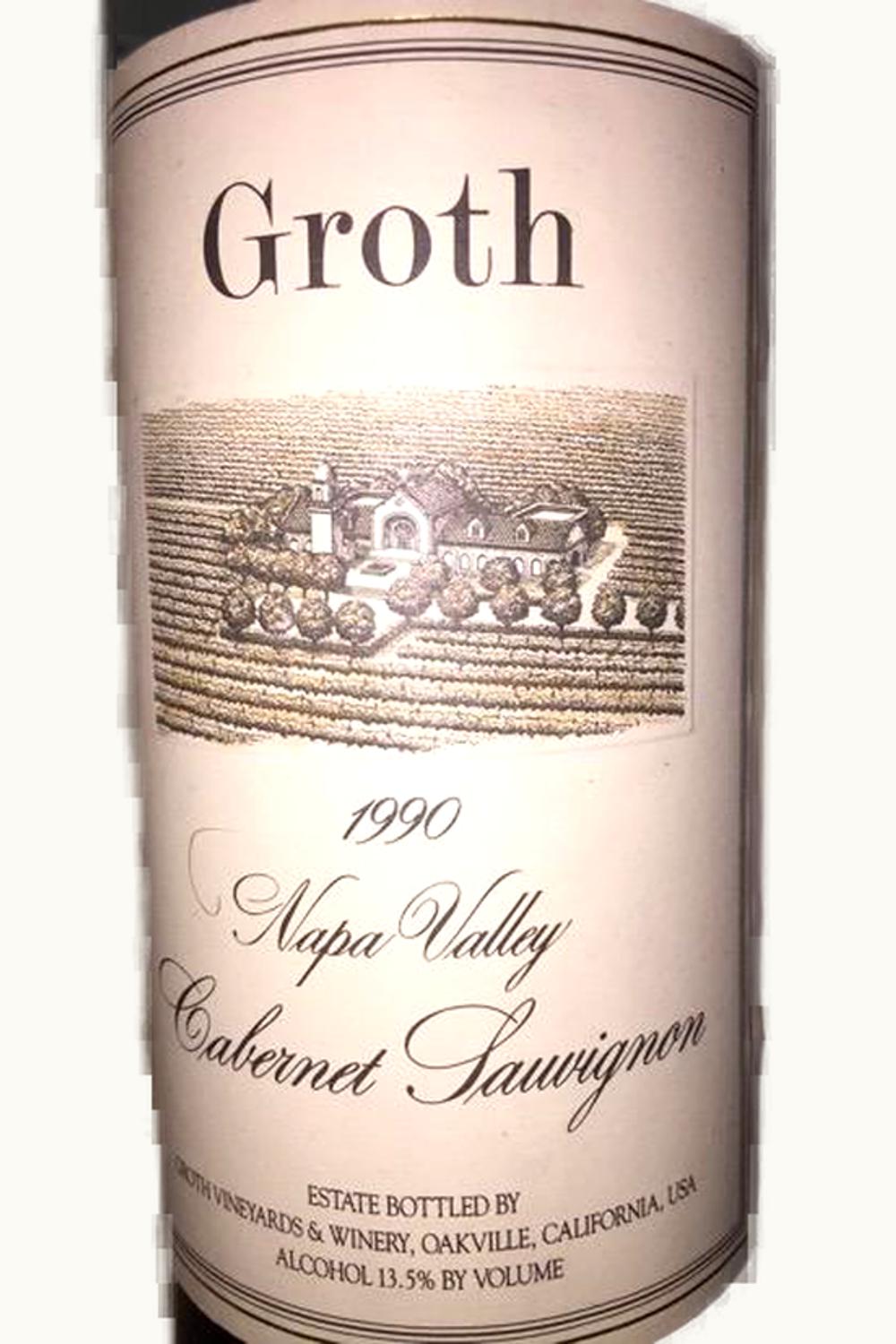 Groth Reserve Cabernet Sauvignon, 1990