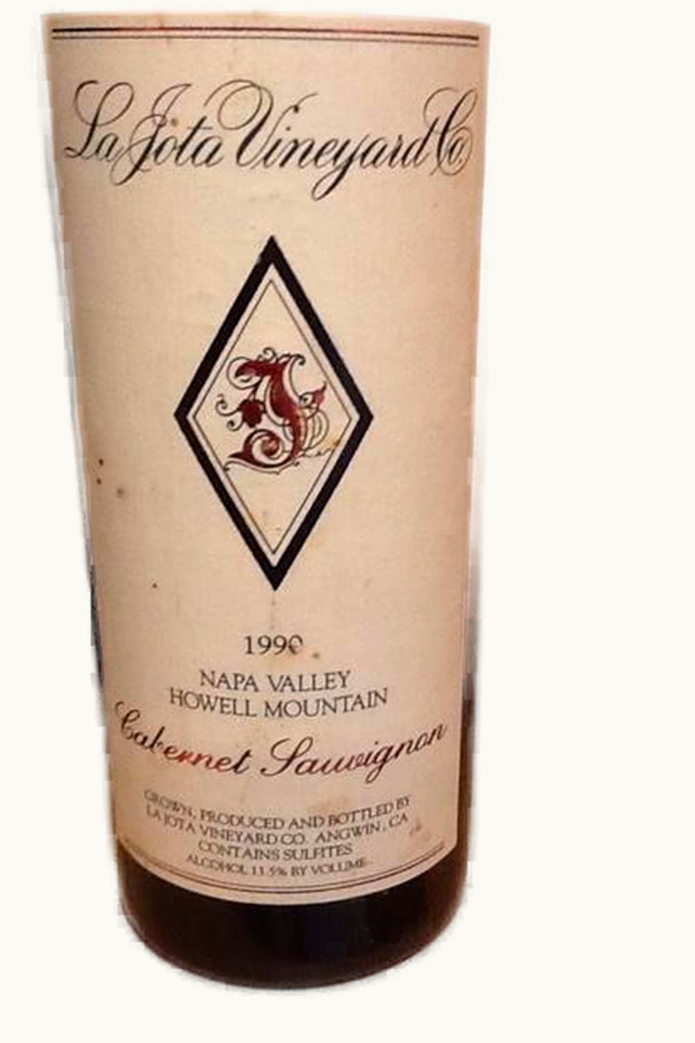 La Jota Cabernet Sauvignon, 1990