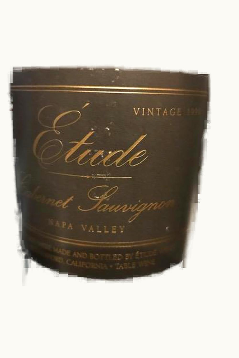 Etude Cabernet Sauvignon, 1990