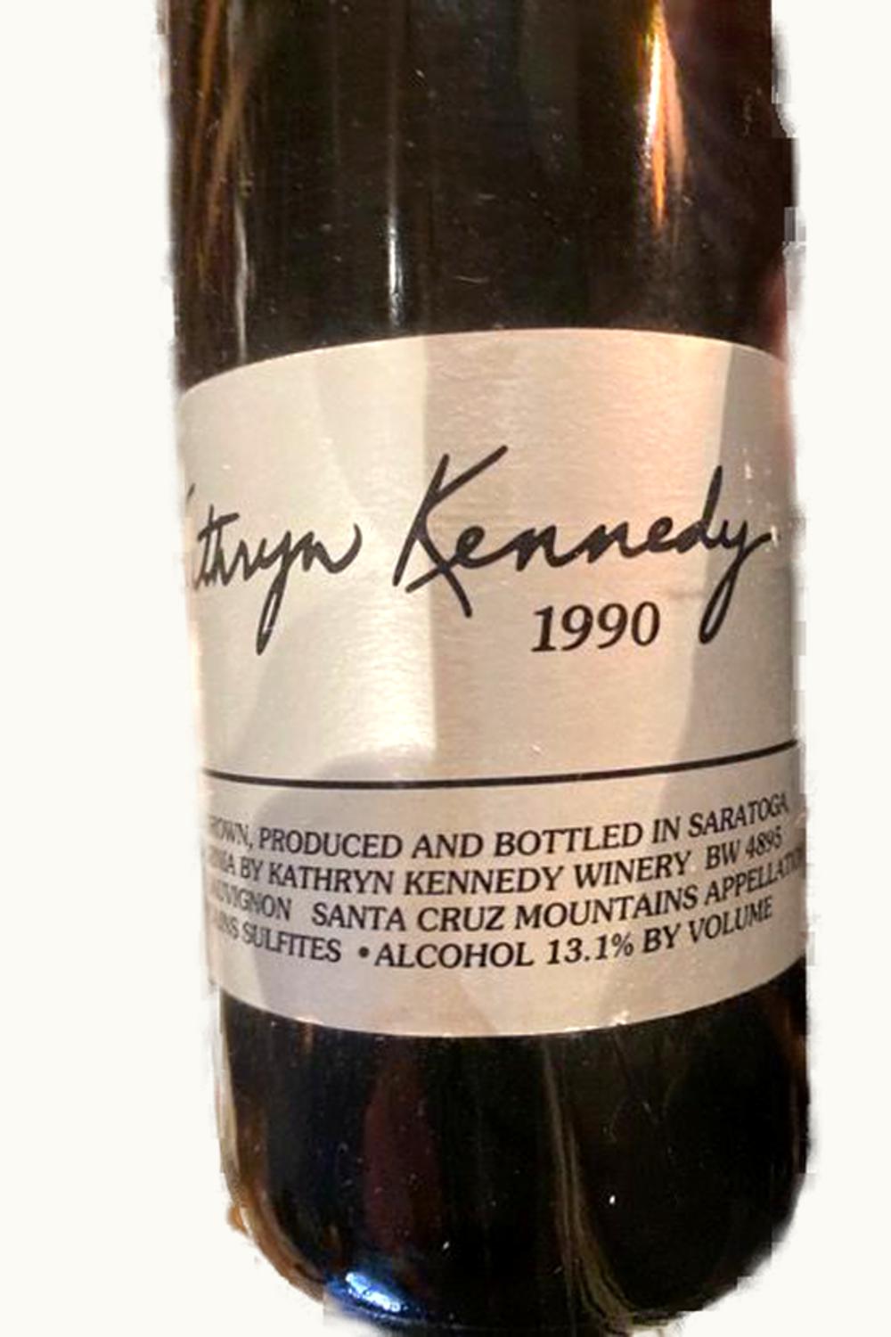 Kathryn Kennedy Estate Cabernet Sauvignon, 1990