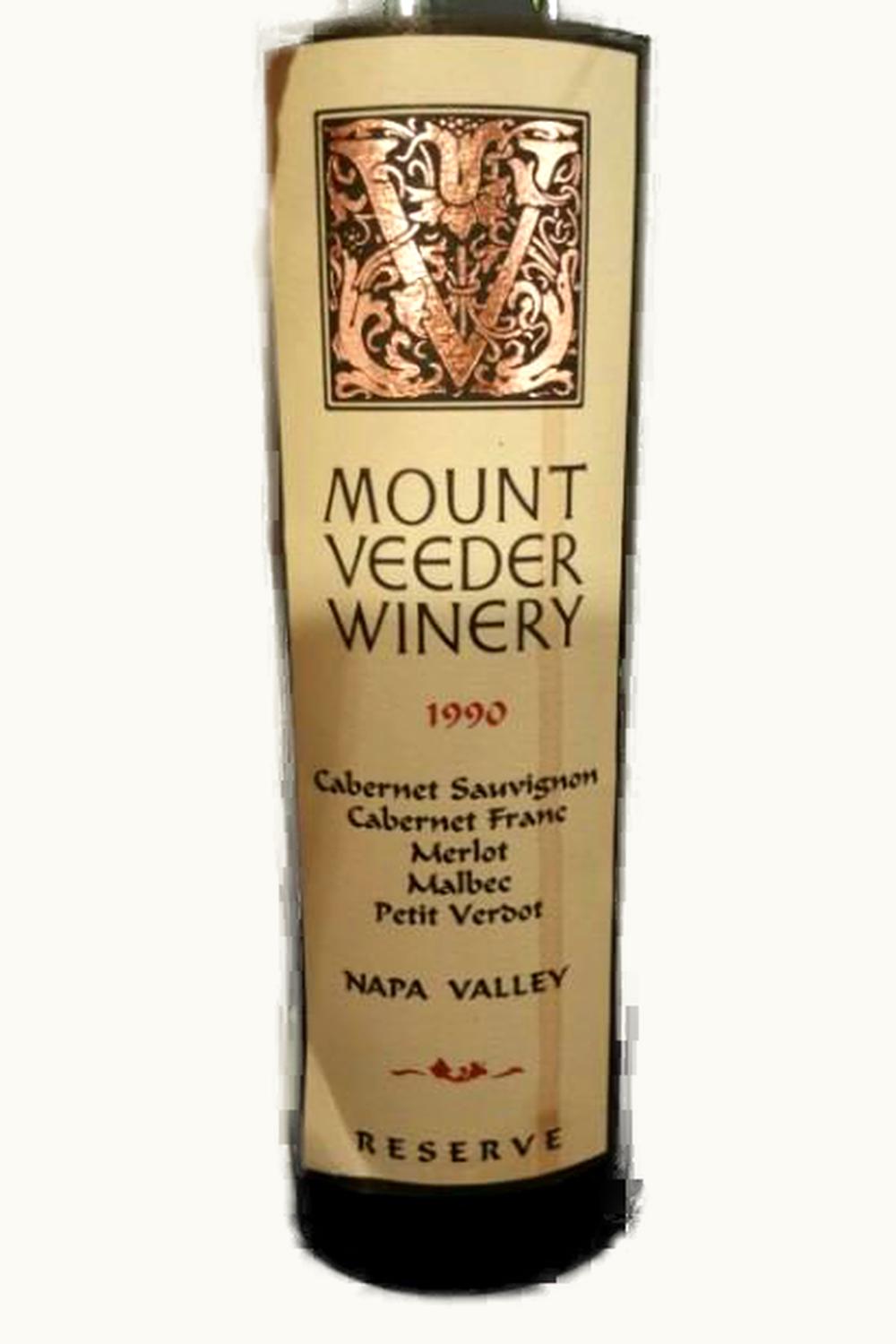 Mount Veeder Reserve Red, 1990