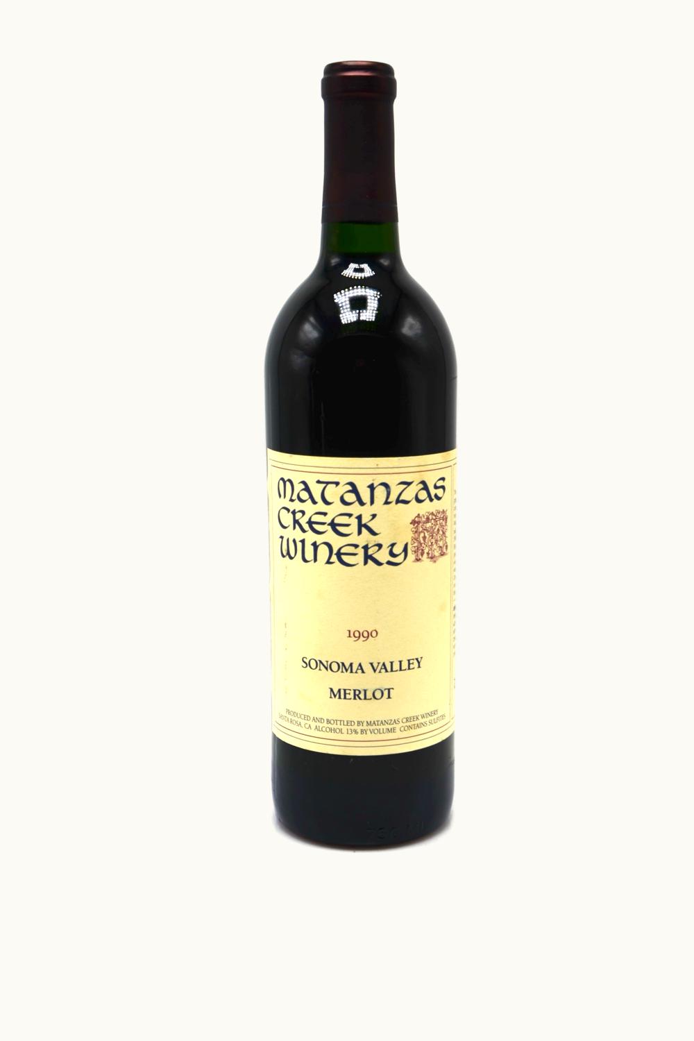 Matanzas Creek Merlot, 1990