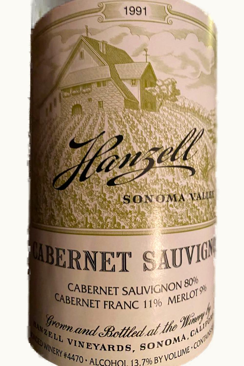 Hanzell Cabernet Sauvignon, 1990