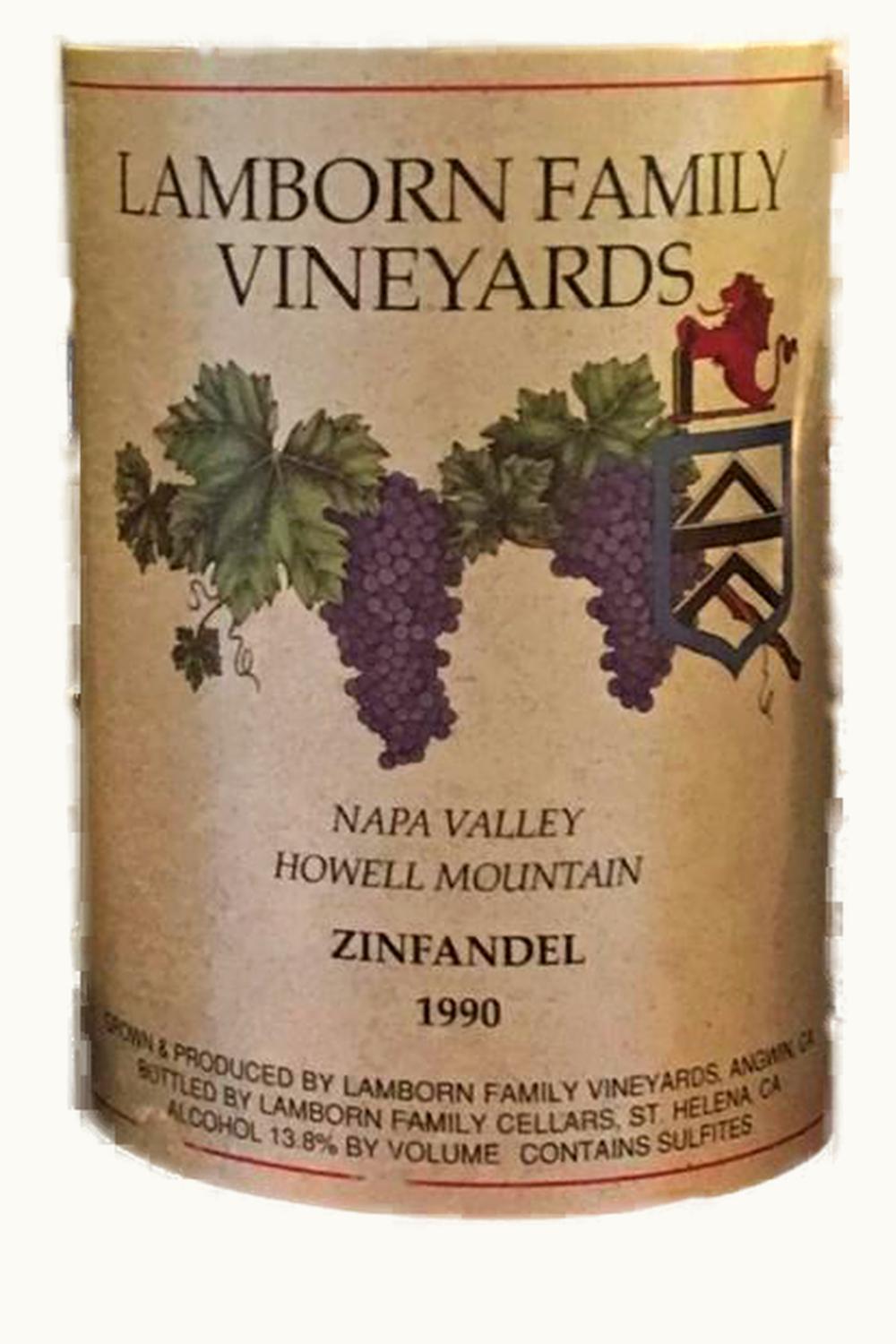 Lamborn Lamborn Family Vineyards Zinfandel, 1990