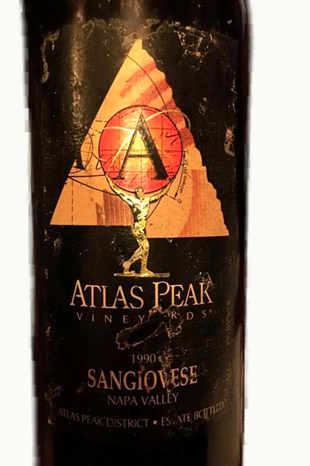 Sangiovese Sangiovese Atlas Peak, 1990
