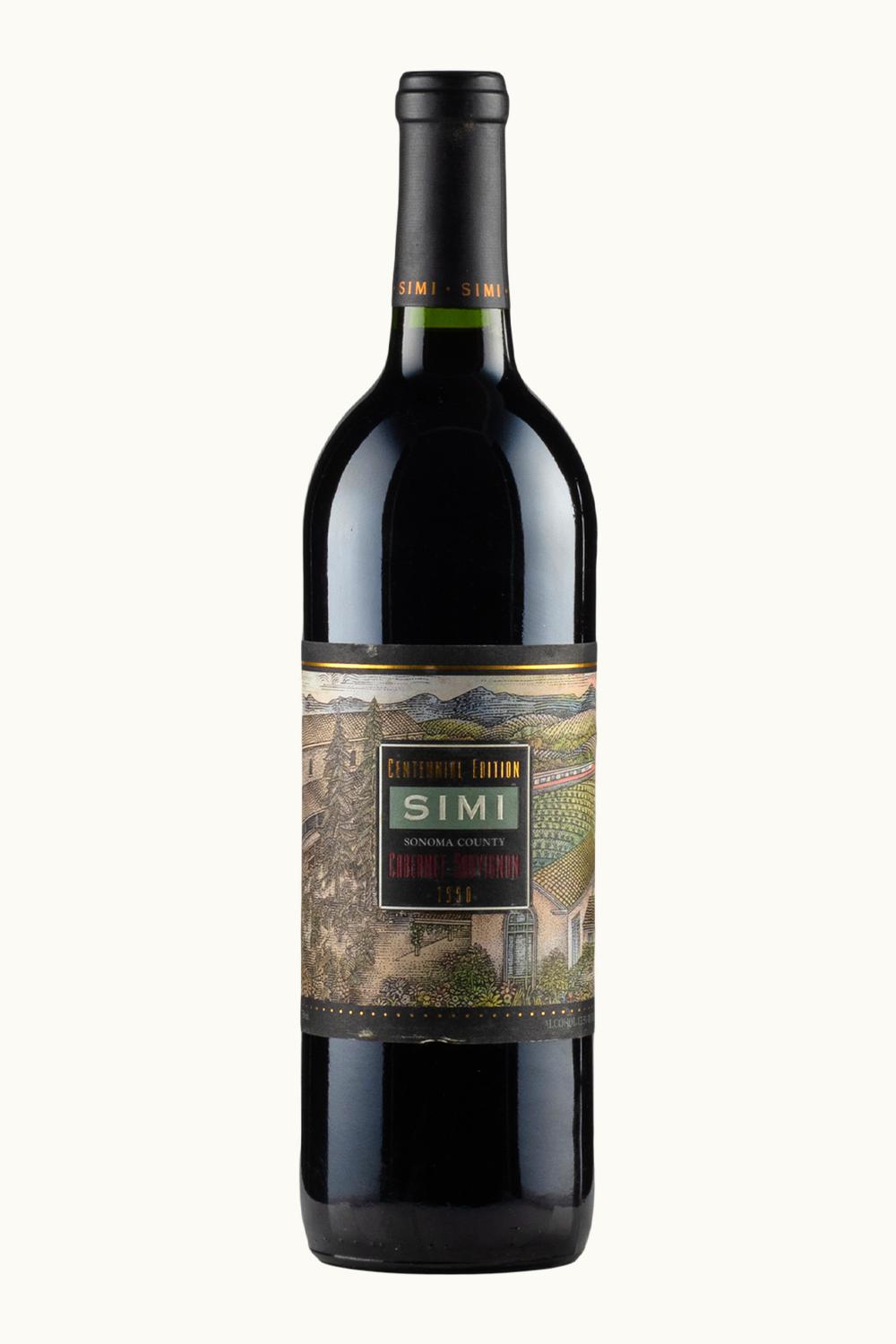 Simi Centennial Edition Cabernet Sauvignon, 1990