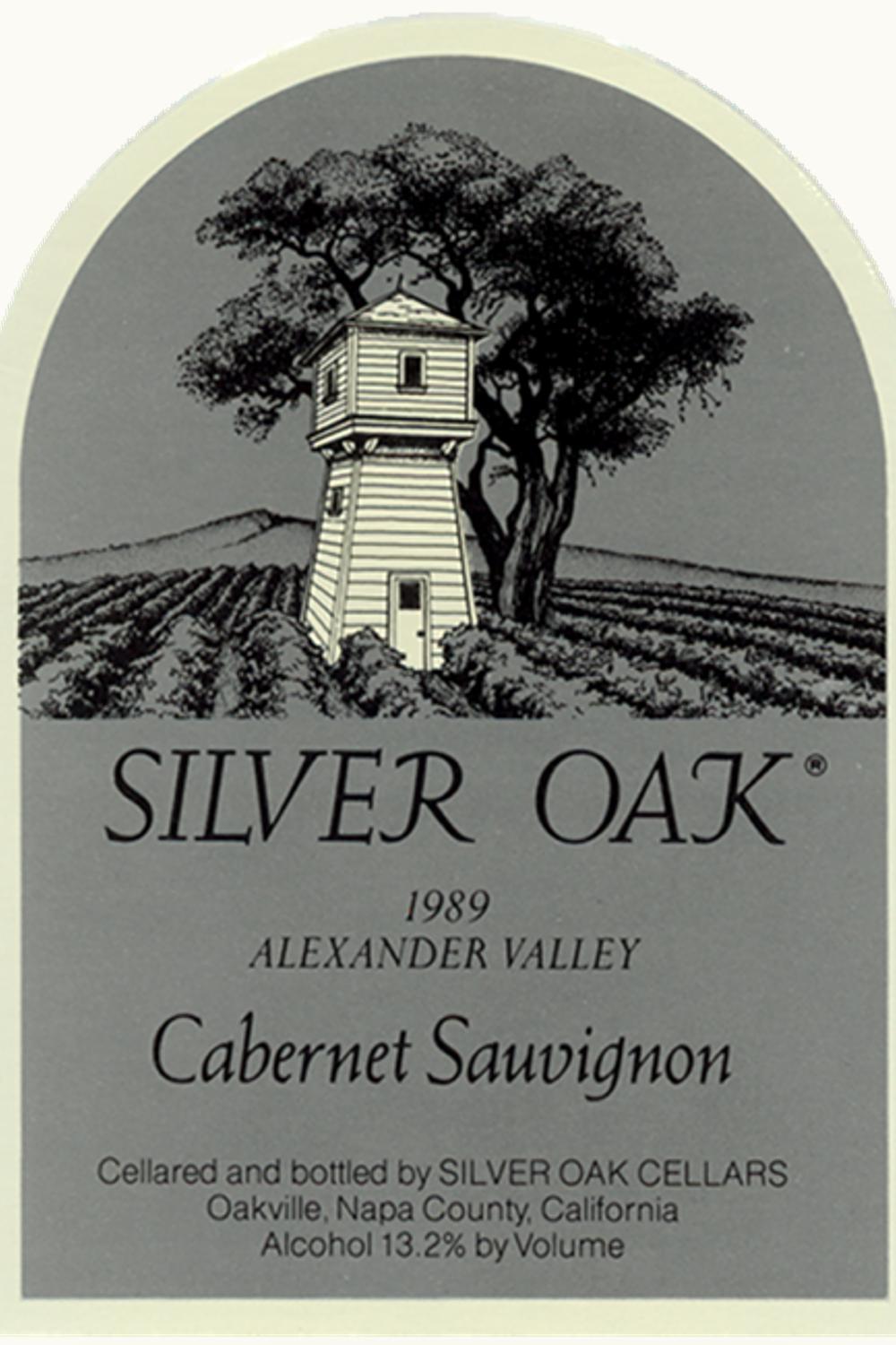 Silver Oak Cellars Silver Oak Cellars Cabernet Sauvignon, 1989 UZ0659507
