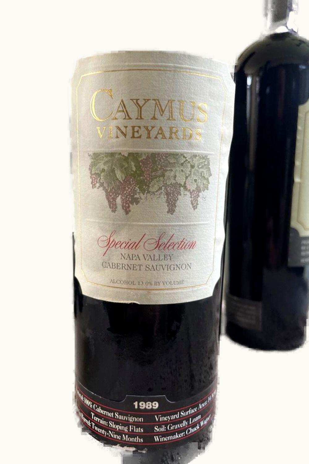 Caymus Vineyards Caymus Vineyards Cabernet Sauvignon, 1989