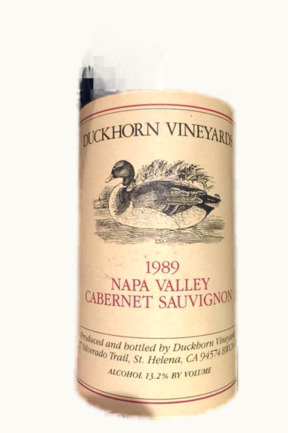 Duckhorn Vineyards Cabernet Sauvignon, 1989