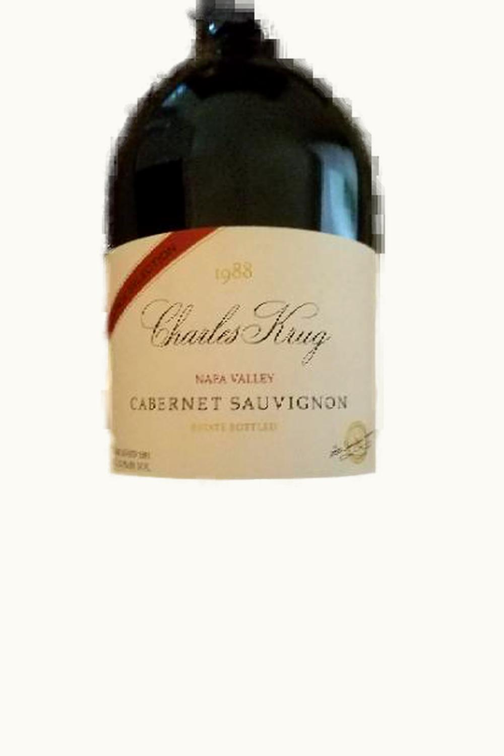 Charles Krug Vintage Select Cabernet Sauvignon, 1989