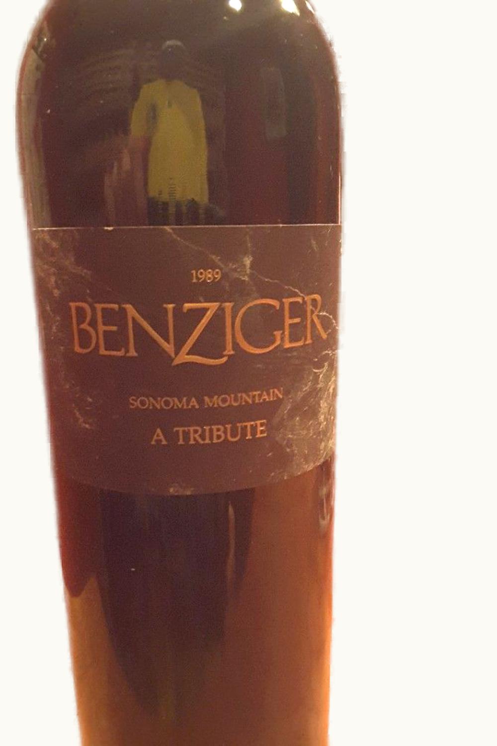 Benziger Family Benziger Family Tribute Estate Red, 1989