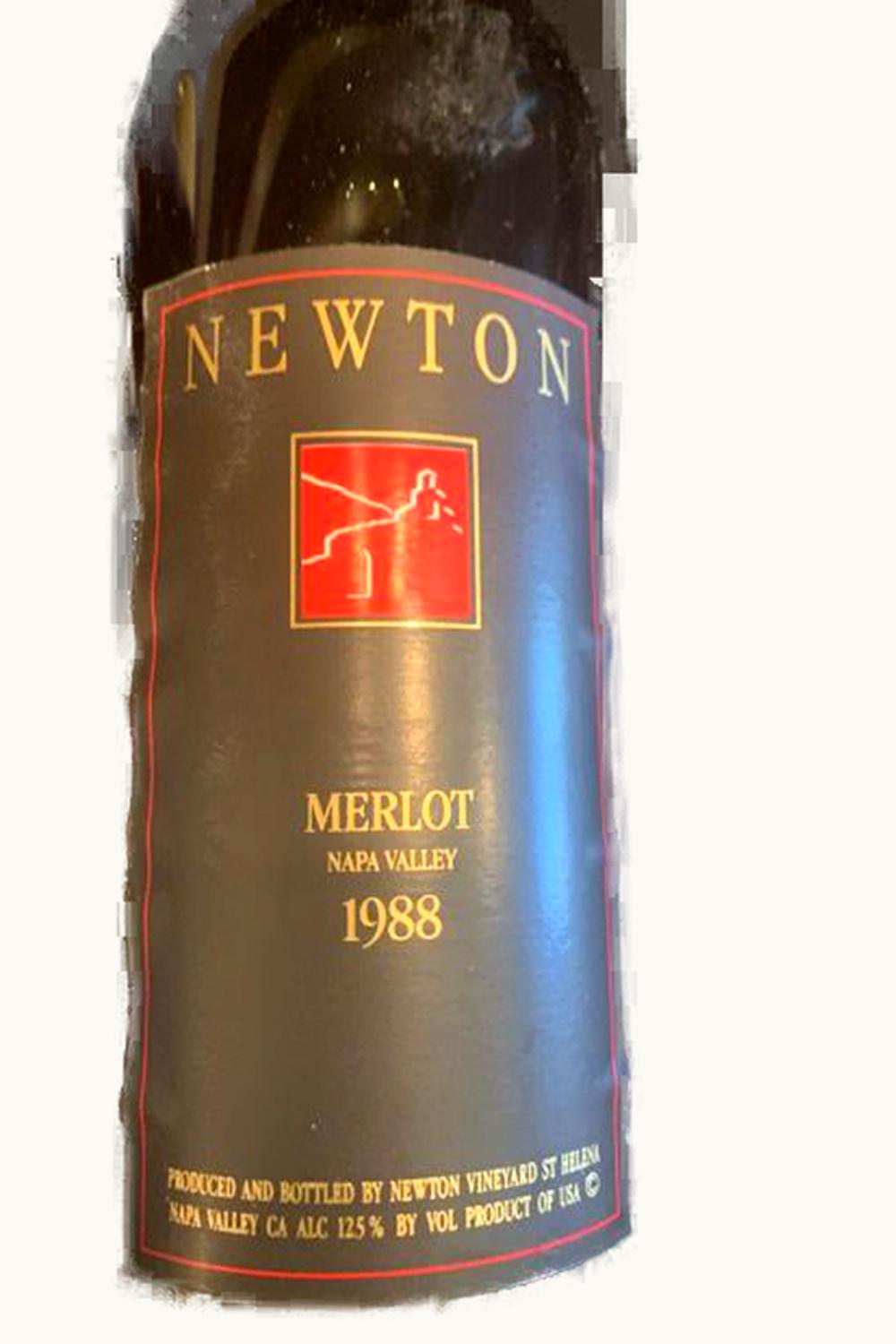 Newton Unfiltered Merlot, 1989