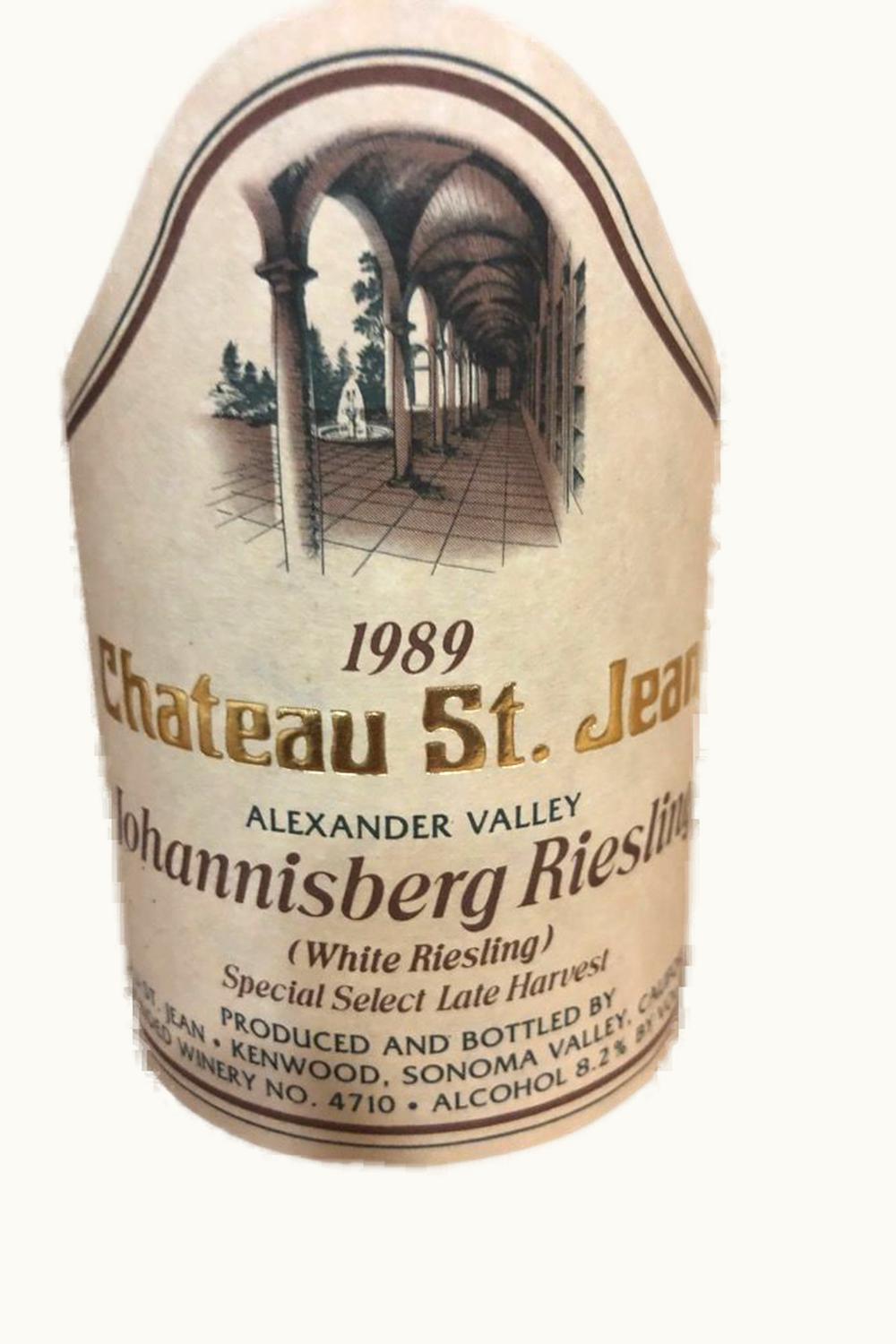St. Jean St. Jean Late Harvest Johannisberg Riesling, 1989
