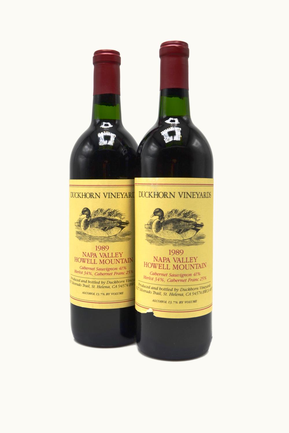 Duckhorn Vineyards Red Howell Mountain, 1989