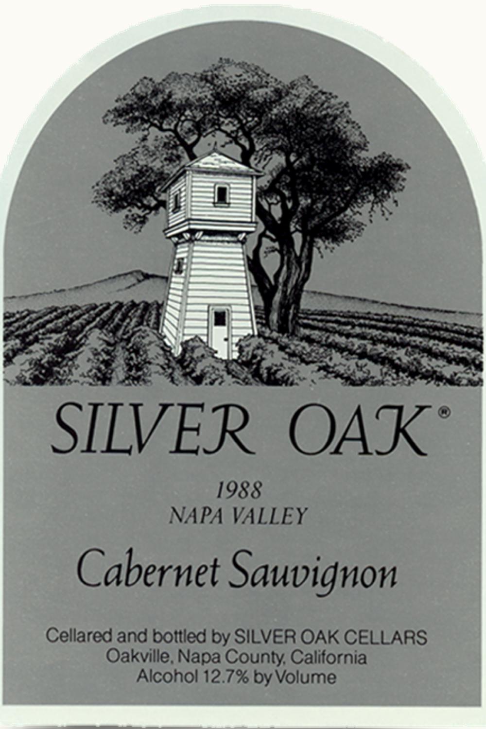 Silver Oak Cellars Silver Oak Cellars Cabernet Sauvignon, 1988 UZ0659615