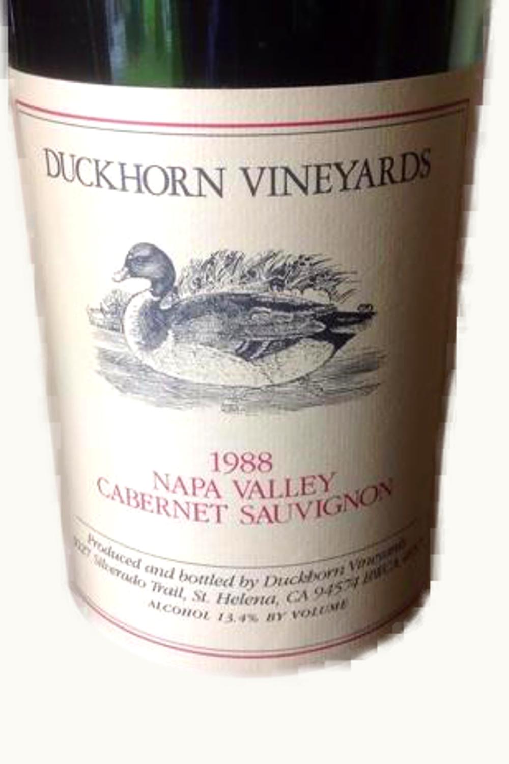 Duckhorn Vineyards Cabernet Sauvignon, 1988