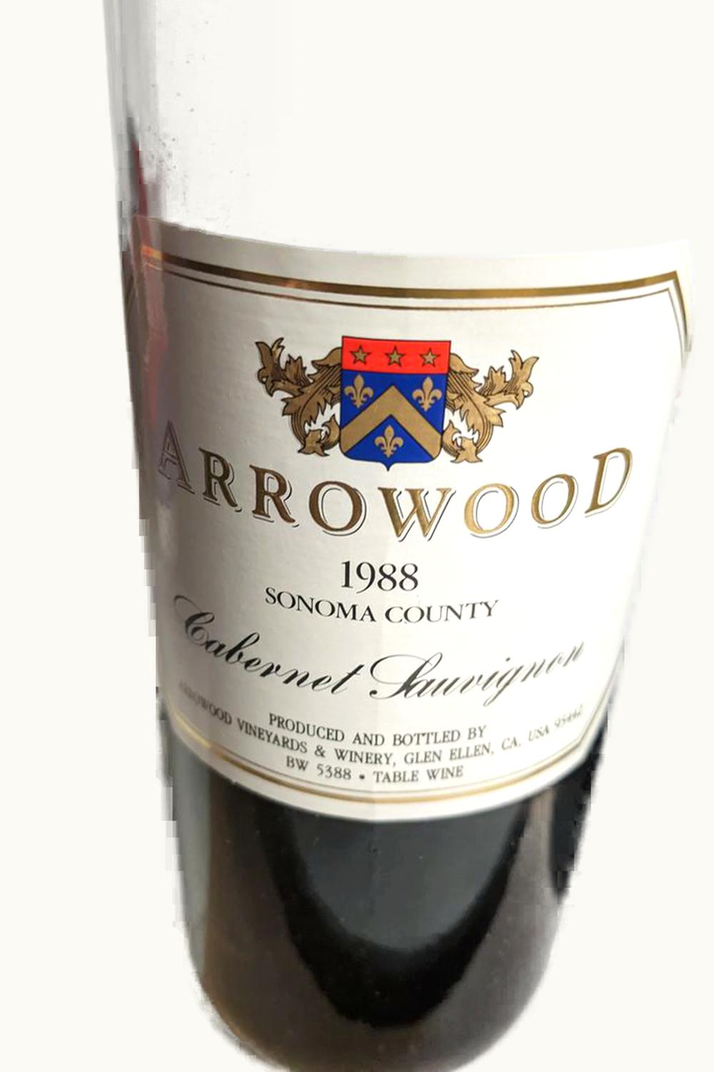 Arrowood Cabernet Sauvignon, 1988