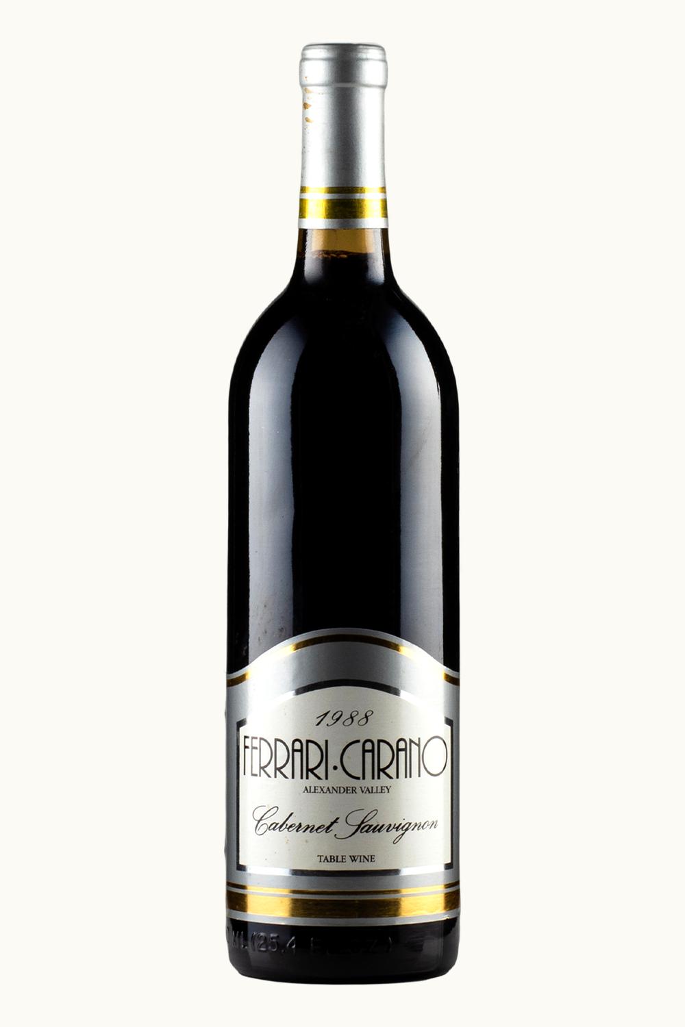 Ferrari-Carano Ferrari-Carano Cabernet Sauvignon, 1988