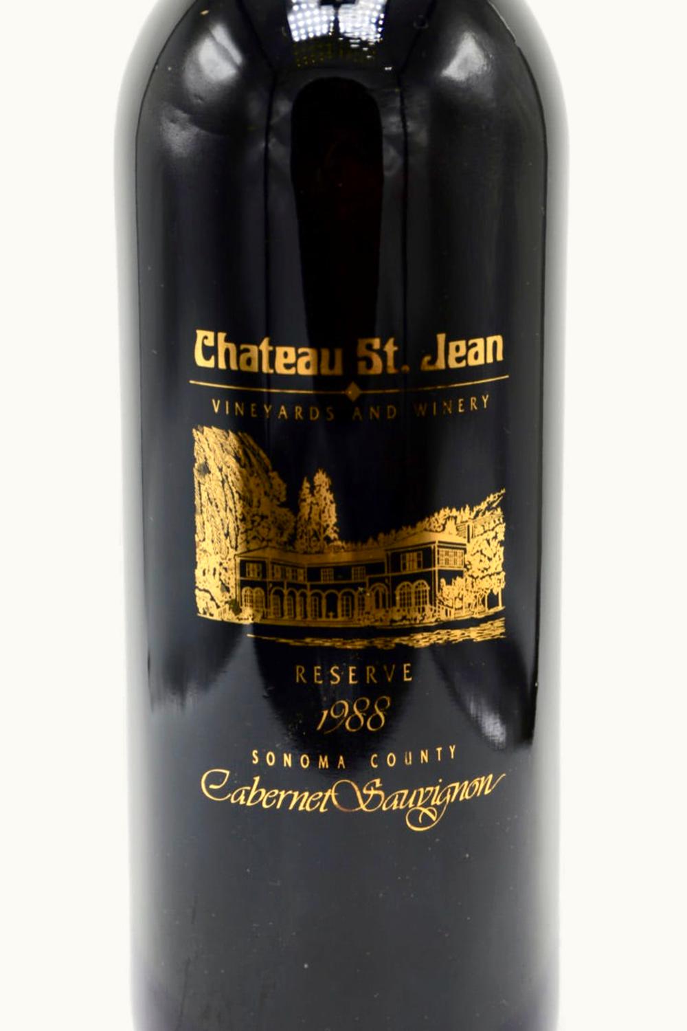 St. Jean St. Jean Reserve Cabernet Sauvignon, 1988