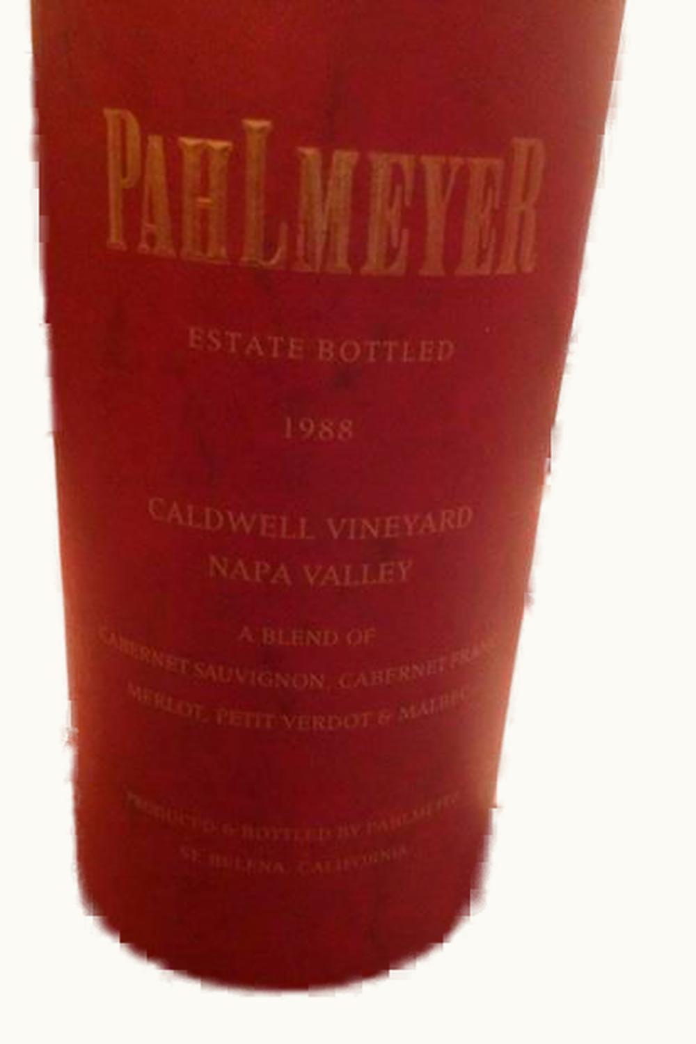 Pahlmeyer Caldwell, 1988