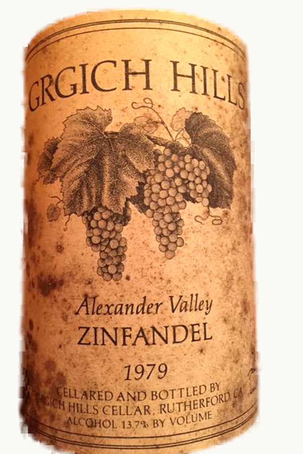 Grgich Hills Zinfandel, 1988