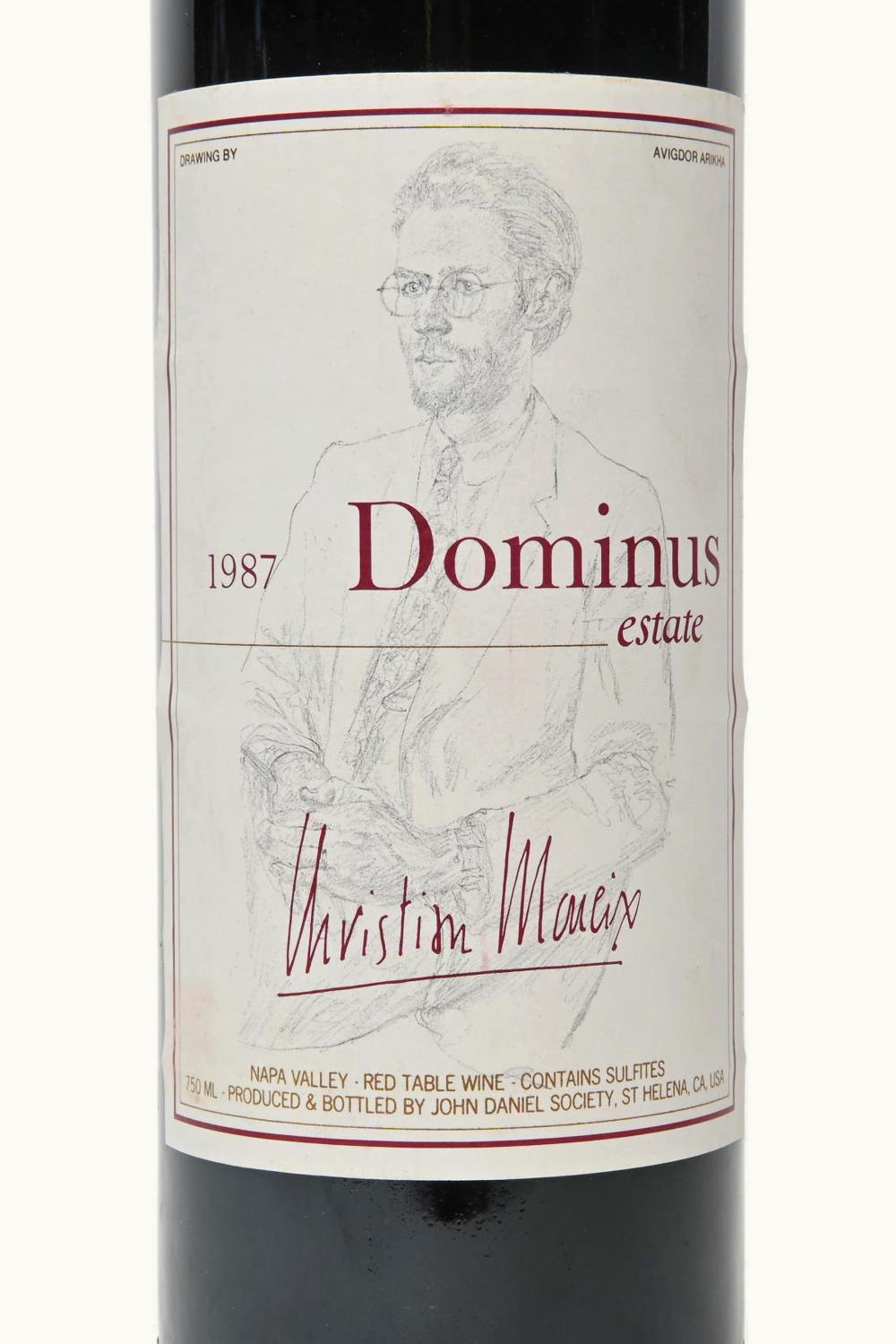 Dominus Estate (Christian Moueix) Dominus Estate (Christian Moueix) Cabernet Sauvignon, 1987