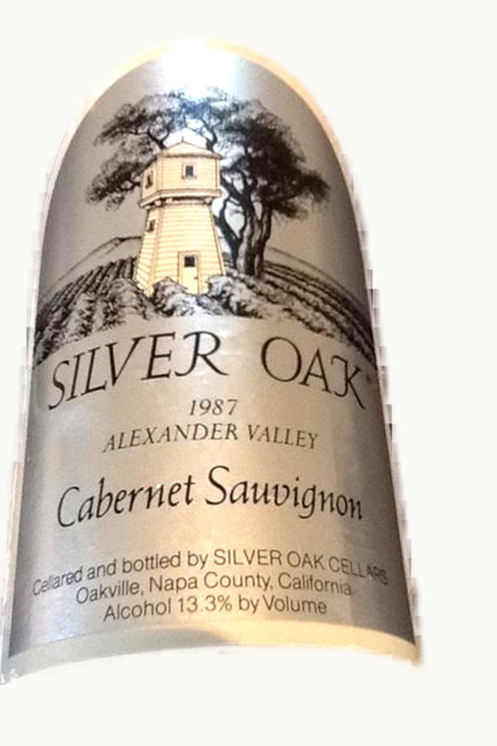 Silver Oak Cellars Silver Oak Cellars Cabernet Sauvignon (Alexander Valley), 1987