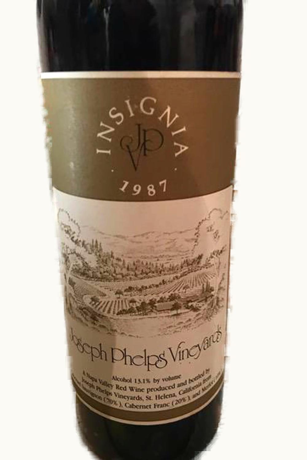 Joseph Phelps Joseph Phelps Napa Valley County, 1987