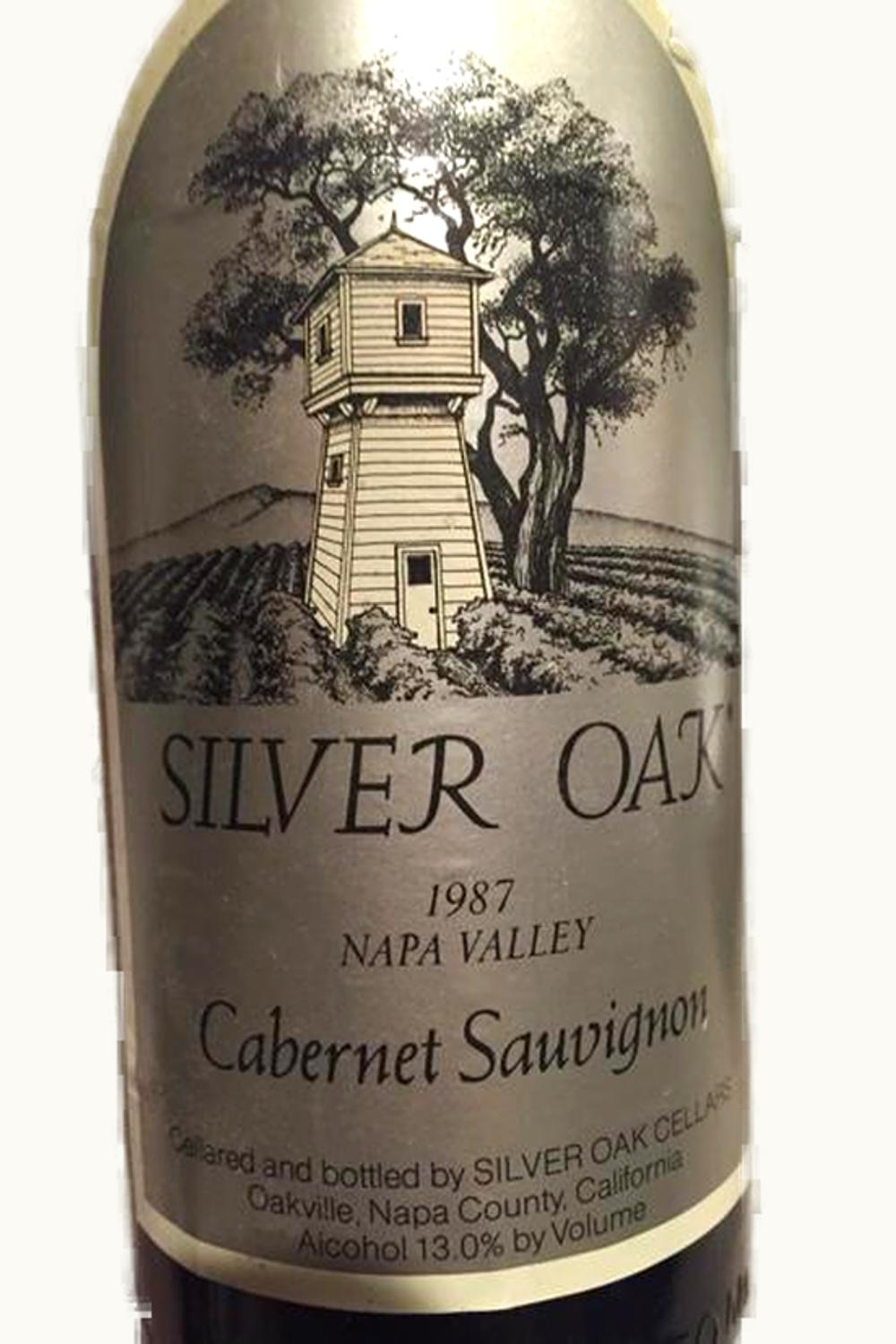 Silver Oak Cellars Cabernet Sauvignon, 1987