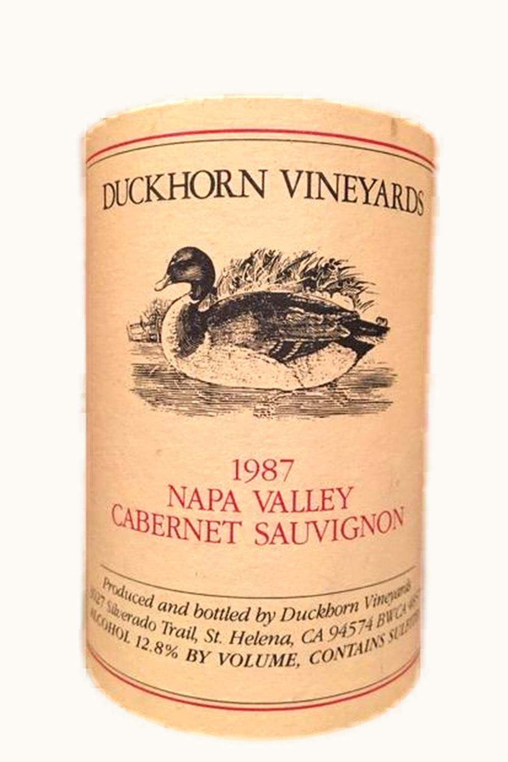 Duckhorn Vineyards Cabernet Sauvignon, 1987