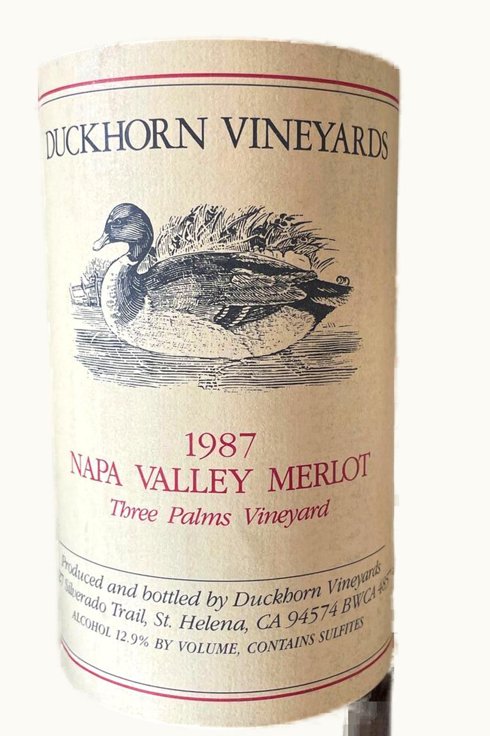 Duckhorn Vineyards Merlot, 1987 UZ0659767