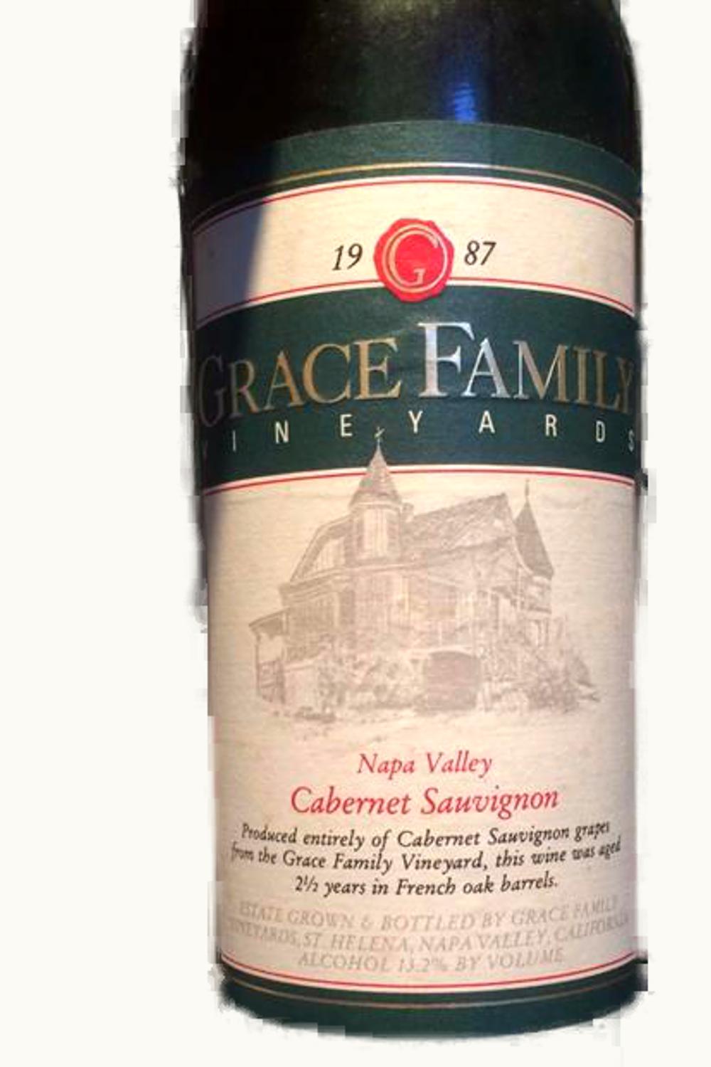 Grace Family Cabernet Sauvignon, 1987