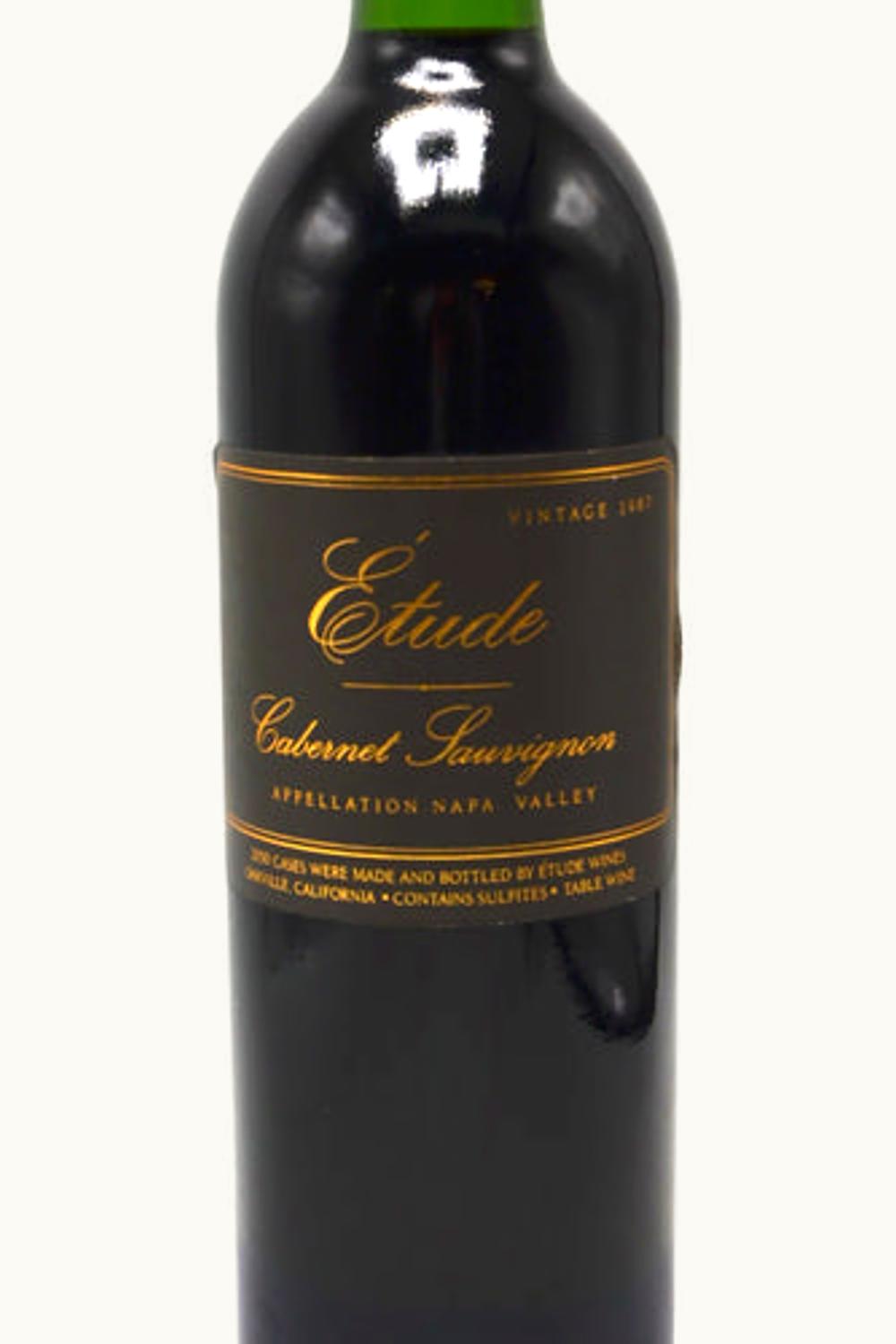 Etude Cabernet Sauvignon, 1987