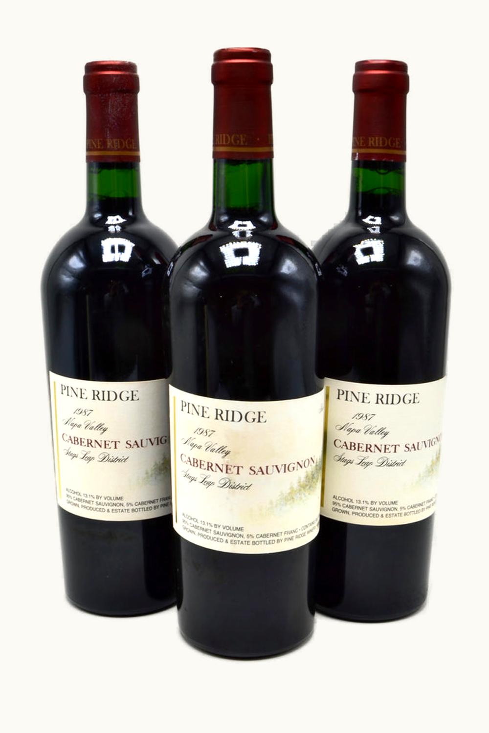 Pine Ridge Cabernet Sauvignon (Stags Leap District), 1987