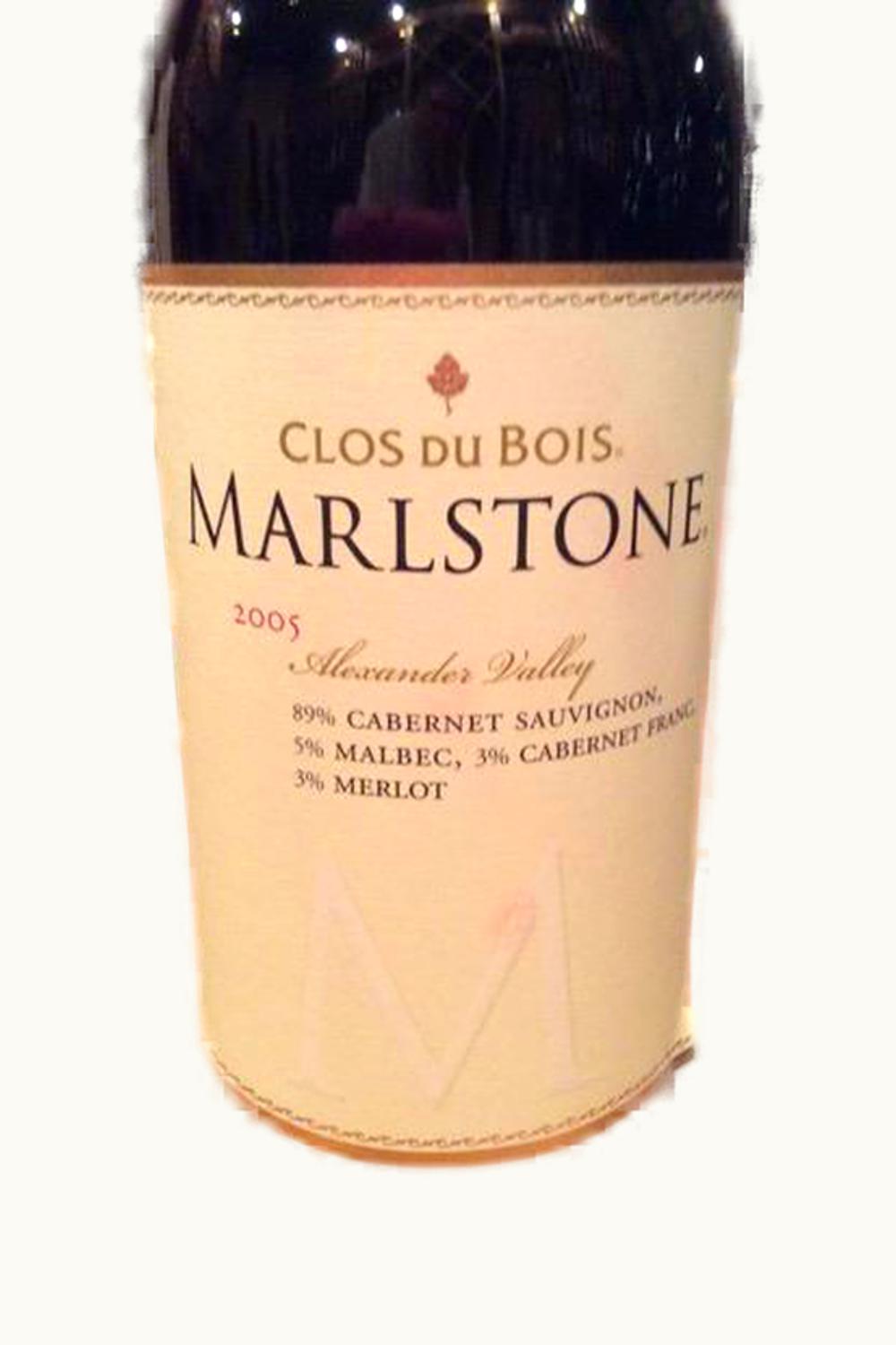 Clos du Bois Clos du Bois Marlstone (Alexander Valley), 1987
